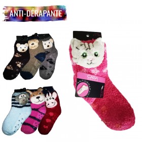 Chaussettes anti-dérapantes enfant