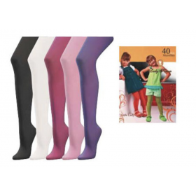 Collant opaque enfant unis...