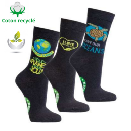 Chaussettes recyclées "Save...