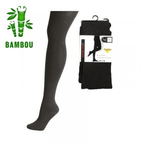 Collant noir en  Bambou