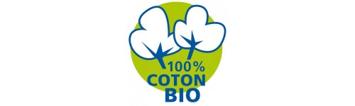 Coton bio et 100% coton
