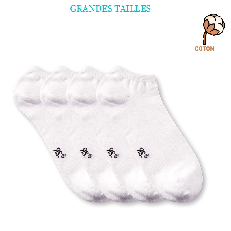 Chaussettes en fibre de Bambou grande taille 47/50