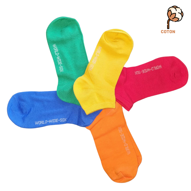 Chaussettes invisibles coton homme - Chaussettes invisibles sport