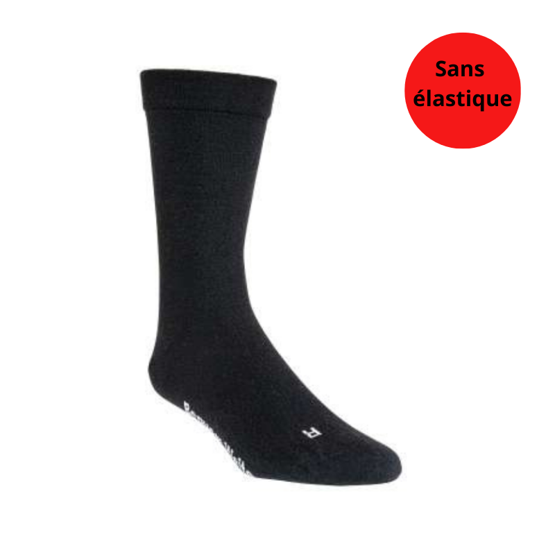 Chaussettes chaudes laine épaisse non comprimantes